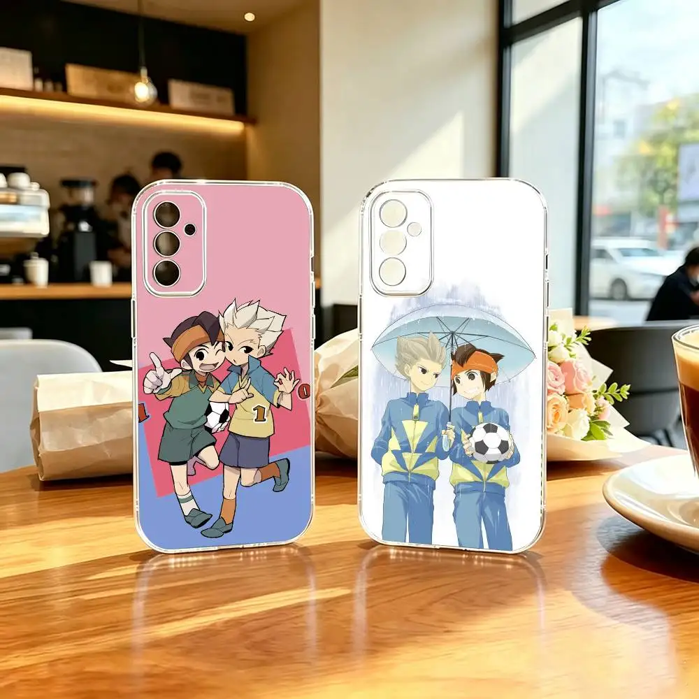 Gouenji Endo I-Inazuma Eleven  Stand Phone Case Transparent TPU For Samsung A71, A70, A52, A51, A40, A30, A20