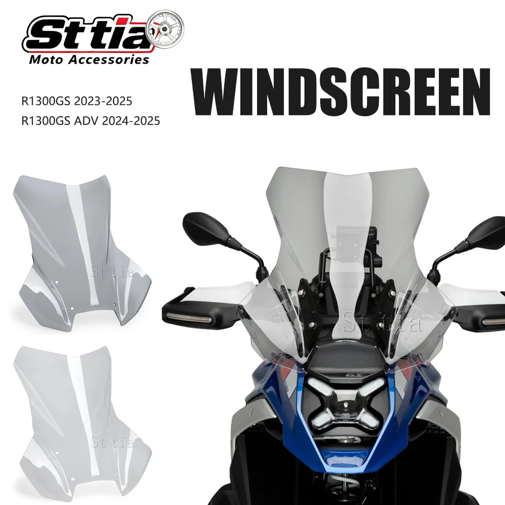 

Для R1300GS для BMW R 1300GS детали переднего обтекателя лобового стекла R1300 GS ветровое стекло новый ветровой дефлектор мотоцикла 2023-2025