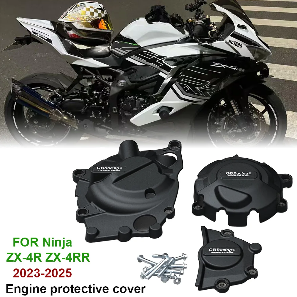 

For Kawasaki Ninja ZX4R ZX4 R RR 2024 Engine Hood ZX-4R ZX-4RR 2023-2025 Motorcycle Engine housing protective cover