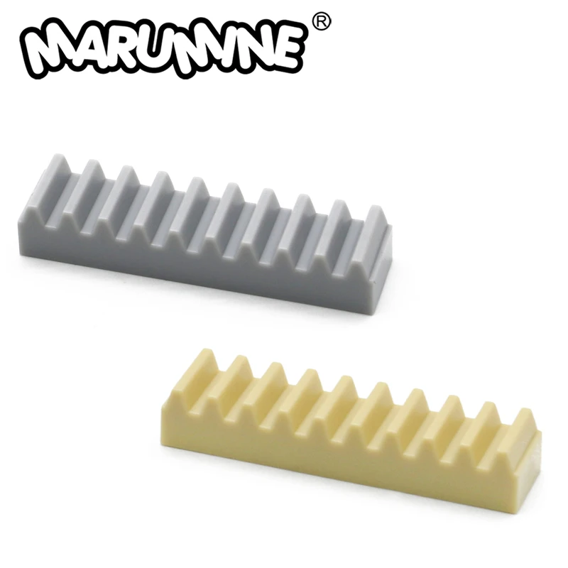 

Marumine Classic 3743 Gear 1x4 Rack Technology Building Block Parts MOC 100PCS Assembly Machinery Robot Toy Brick Accessories