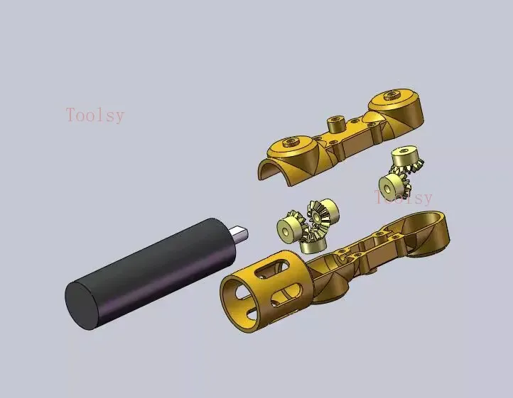 

Миниатюрный мотор-редуктор 1/87 1/72, статическая модификация, двухвальный вал, коробка передач, модель «сделай сам»