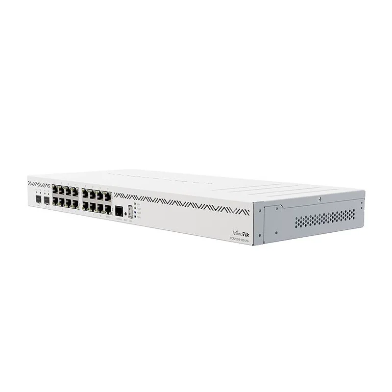 

CCR2004-16G-2S+ Optical Smart Router 16x1G+2x10G Ports For Mikrotik FTTH FTTB FTTX With IP And POE Networking