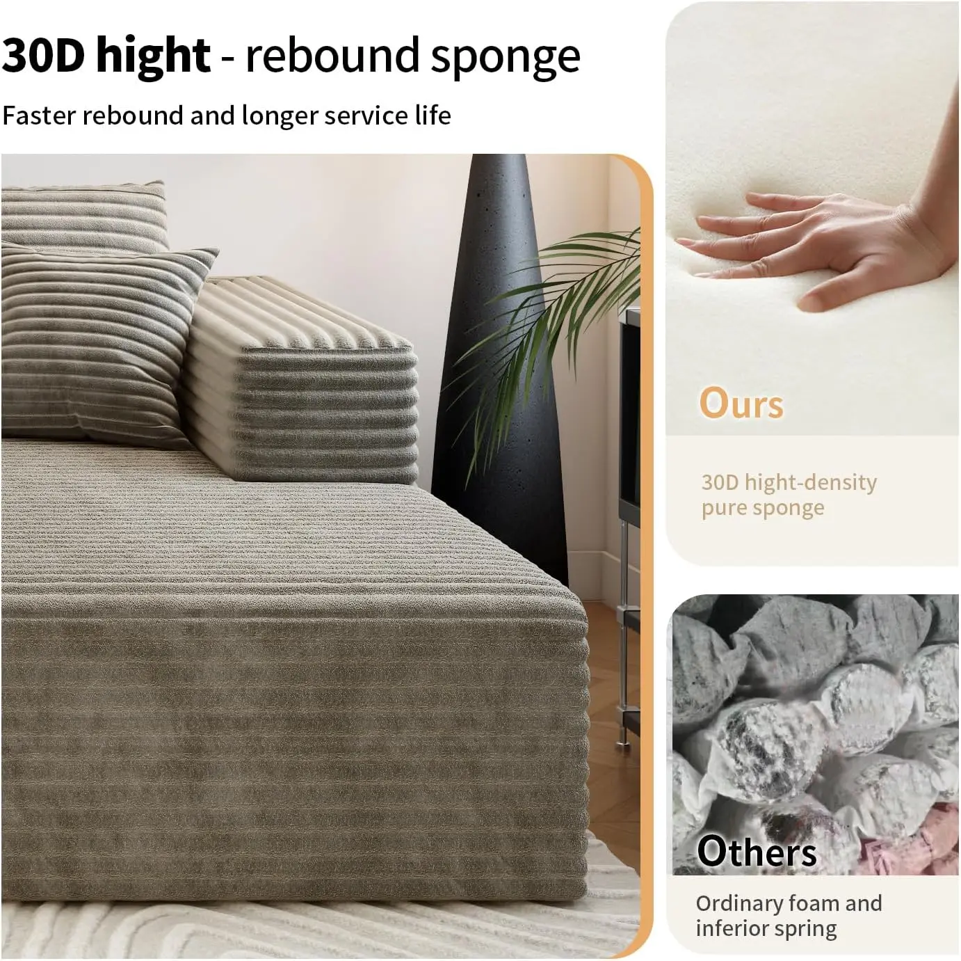 Thumbnail 4 - #29 Modern Fabric Sofas Ranking List in 2026