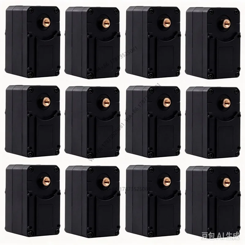12PCS STS3215 12V 30KG High Torque Smart RC Servo TTL Serial Bus Servo For SO-ARM100 Teaching Robotic Arm