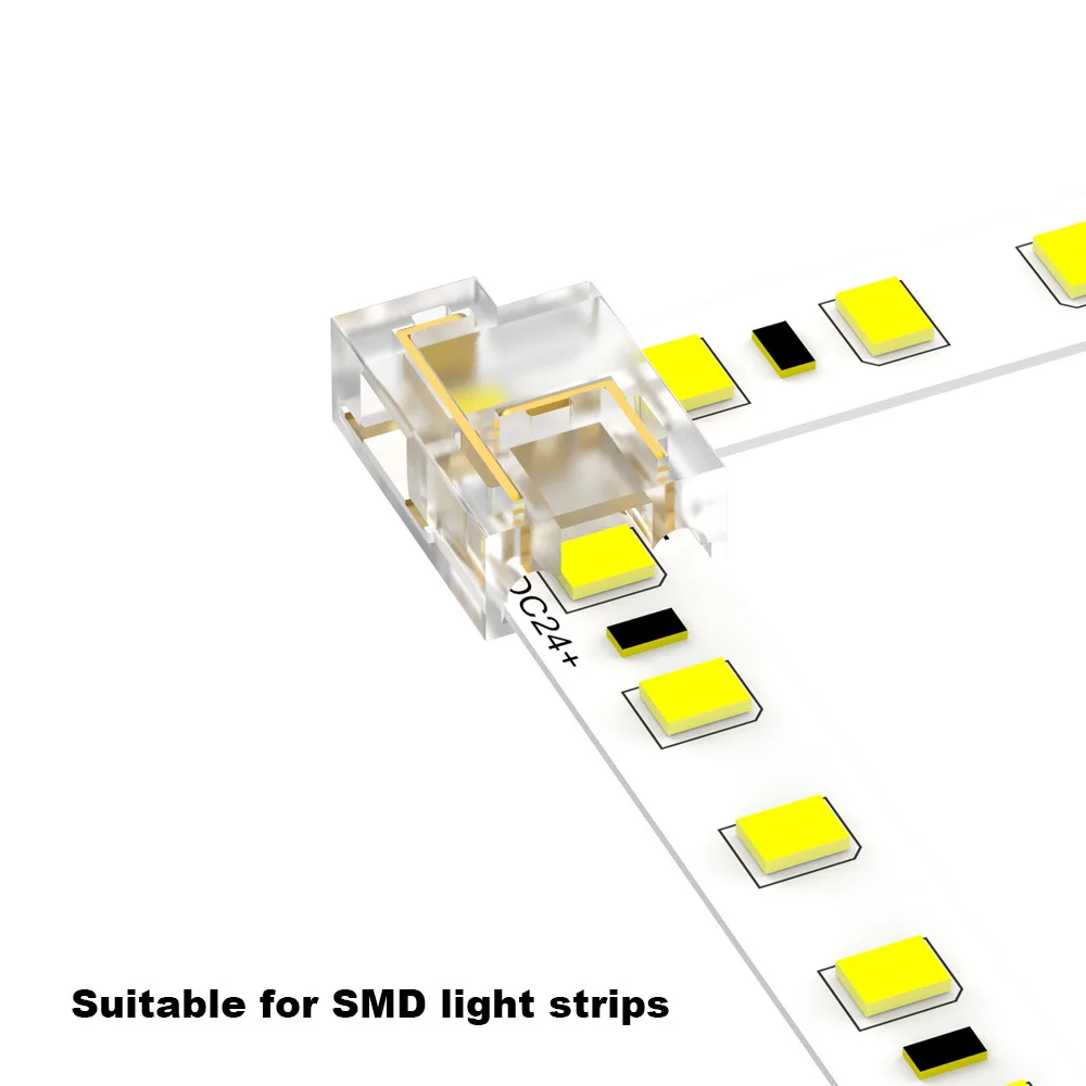 Mini LED Wire Connectors 12 In 1 Compatible With COB And SMD LED Light Strip Multifunctional 2 Pin For 8mm 10mm Terminal Blocks