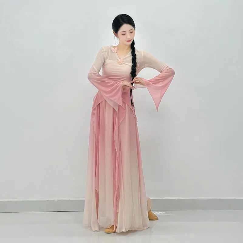 Traditional Chinese Yangko Dance Costume Women National Dance Clothing Performance Stage Wear Ancient Classical Dance Outfit view 2