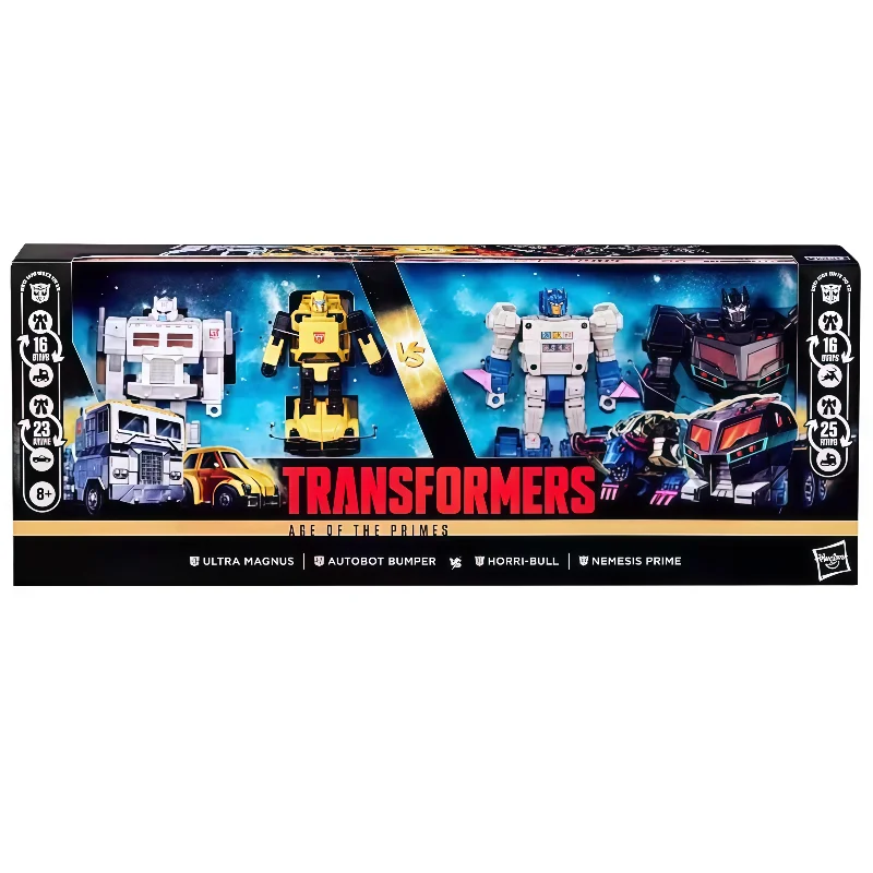 Op voorraad Hasbro Transformers Toys The Age of Heavenly Lord Ultra Magnus Nemesis Prime Anime Action Figure Model Verzamel speelgoed