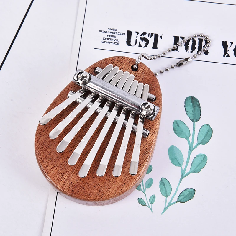 

Mini Kalimba 8 Keys Thumb Piano Great Sound Finger Keyboard Musical Instrument