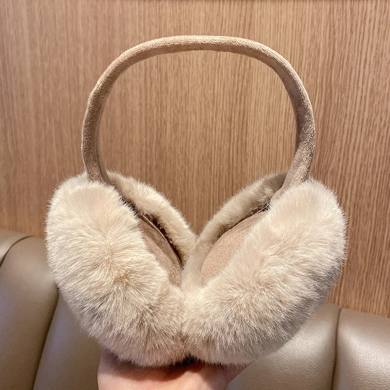 New Soft Plush Ear Warmer Winter Warm Earmuffs Unisex Fashion Earflap Outdoor Cold Protection Ear-Muffs Ear Cover