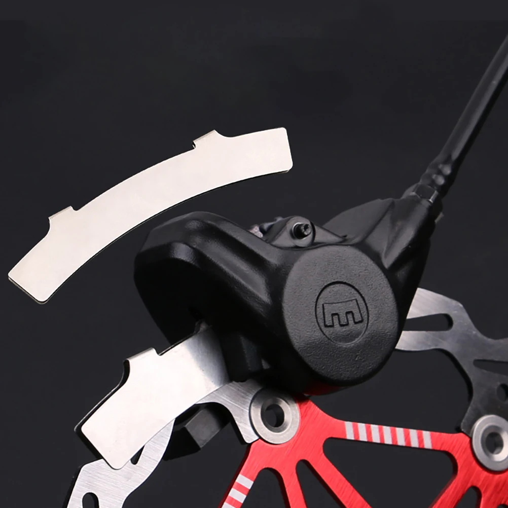 

10Pcs Mountain Bike Brake Adjustment Disc Anti-Scratch Adjuster Portable Stainless Steel Bike Disc Accessory Portable Adjuster