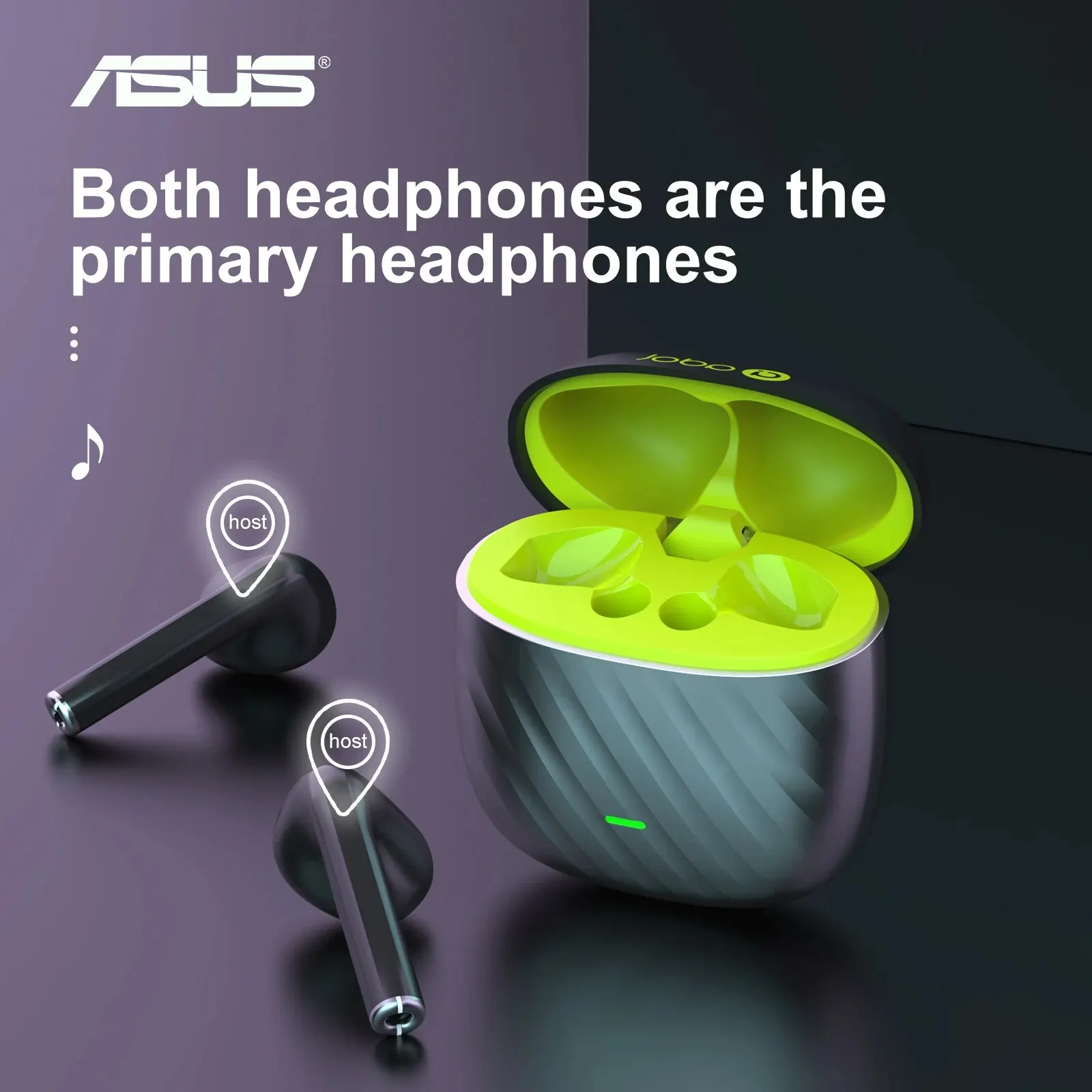 Asus Bluetooth наушники с микрофоном шумоподавление над ушами для Android беспроводная гарнитура для Iphone рабочий игровой наушник в ухо