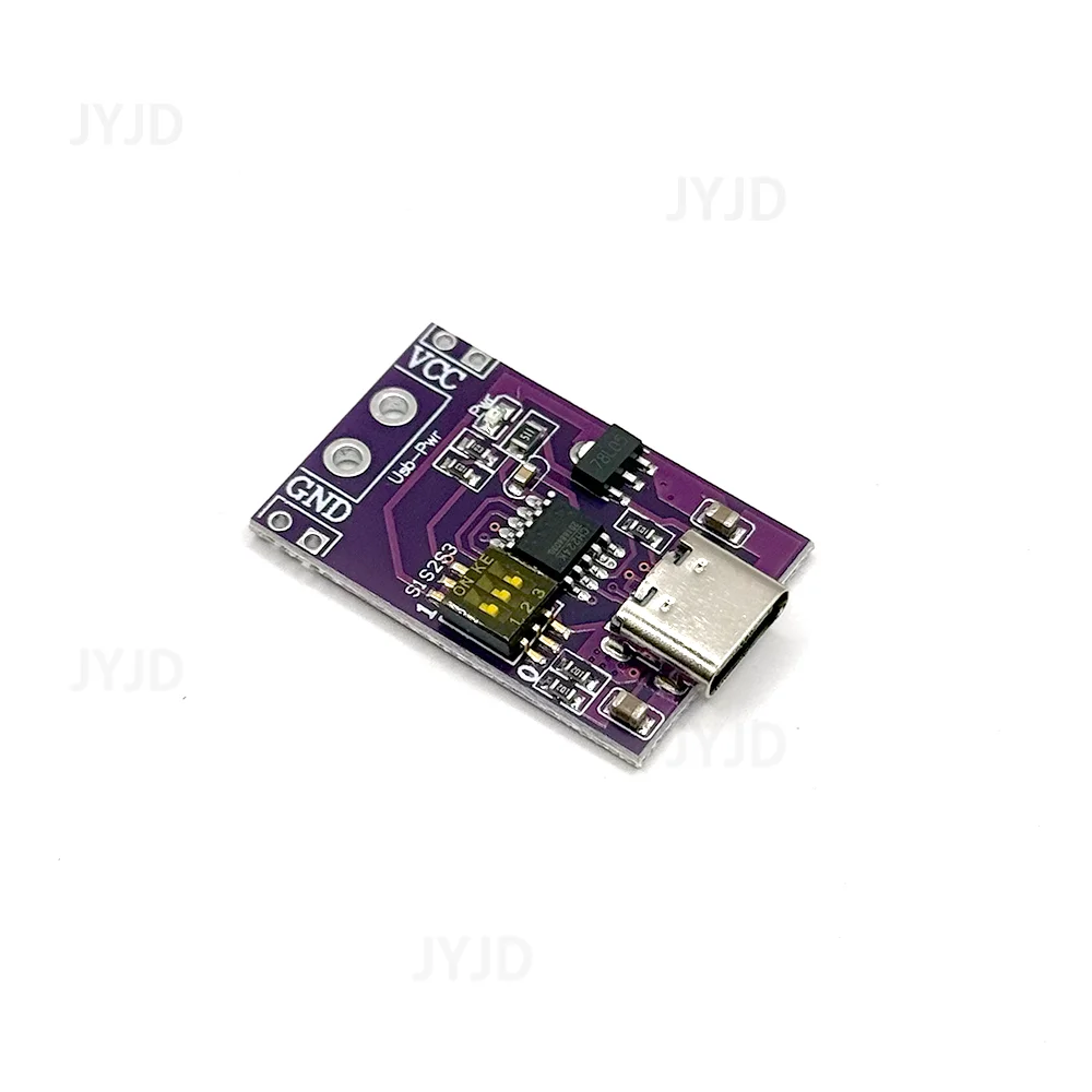 PD/QC/AFC Fast Charge Decoy Trigger Support 5V 9V 12V 15V 20V Fixed Voltage Output Type-C USB For Phone Solar Fast Quick Charger