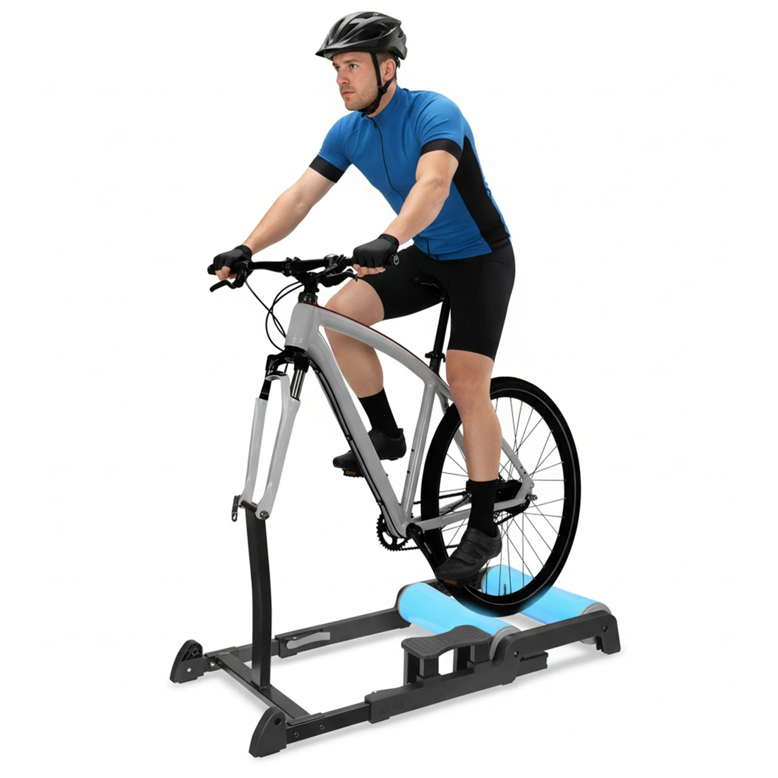 

Professional Training Platform Detachable Bicycle Exercising Rack Aluminum Alloy Anti-Slip Racing & Strength Training Equipment