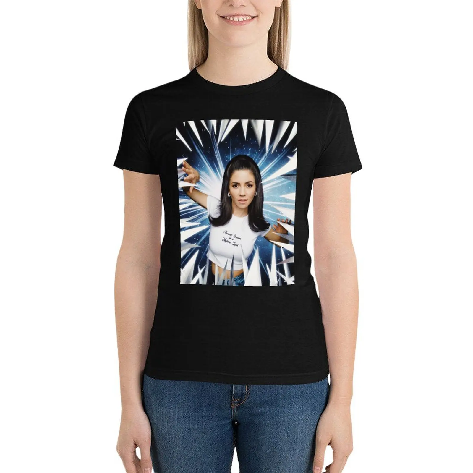 MARINA - Ancient Dreams In A Modern Land Single T-Shirt oversized shirts graphic tees funny female Woman fashion