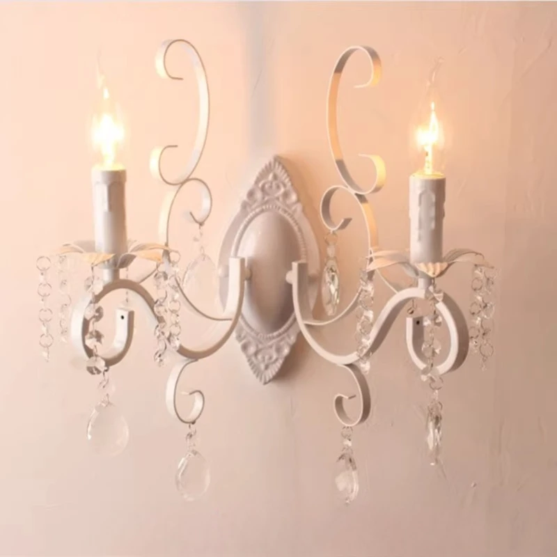 European Style Wall Lamps Originality Art Retro Style Wall Light Bedroom Bedside Table Study Restaurant Cafe Home Decor Lighting