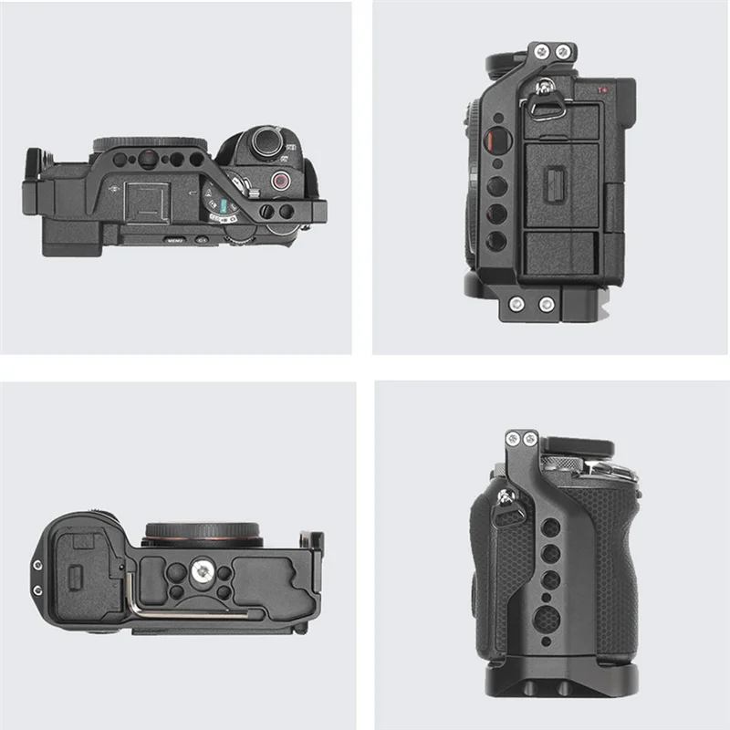 Jlwin กล้องสําหรับ Sony A7CII A7CR A7C2 กล้องขยายกรอบการถ่ายภาพแนวตั้ง SINGLE CAGE-X64A