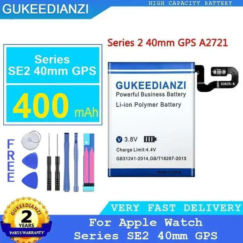 

400Mah Watch Battery For Apple Series SE2 40Mm Gps Safe
