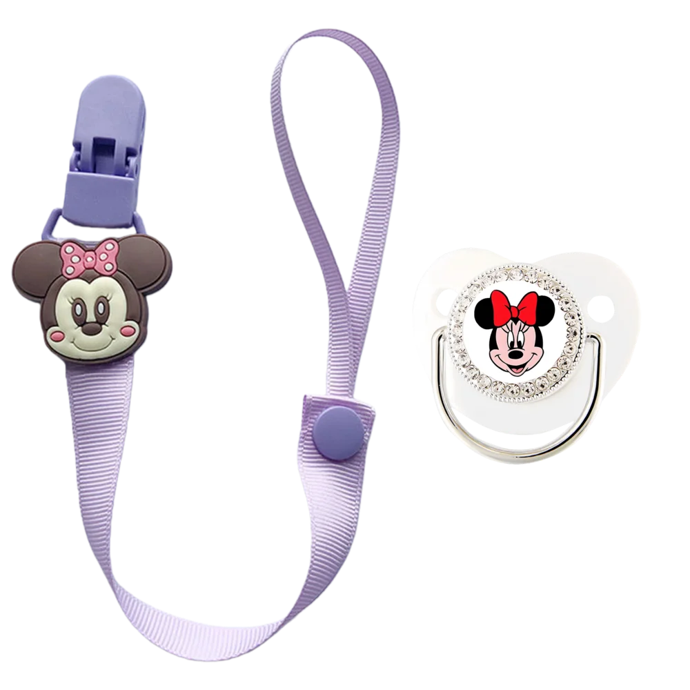 [Подарок для новорожденных] Детская соска-цепочка, зажим для новорожденных, ортодонтическая детская соска для полости рта, жевательная соска, аниме, соска для кормления ребенка