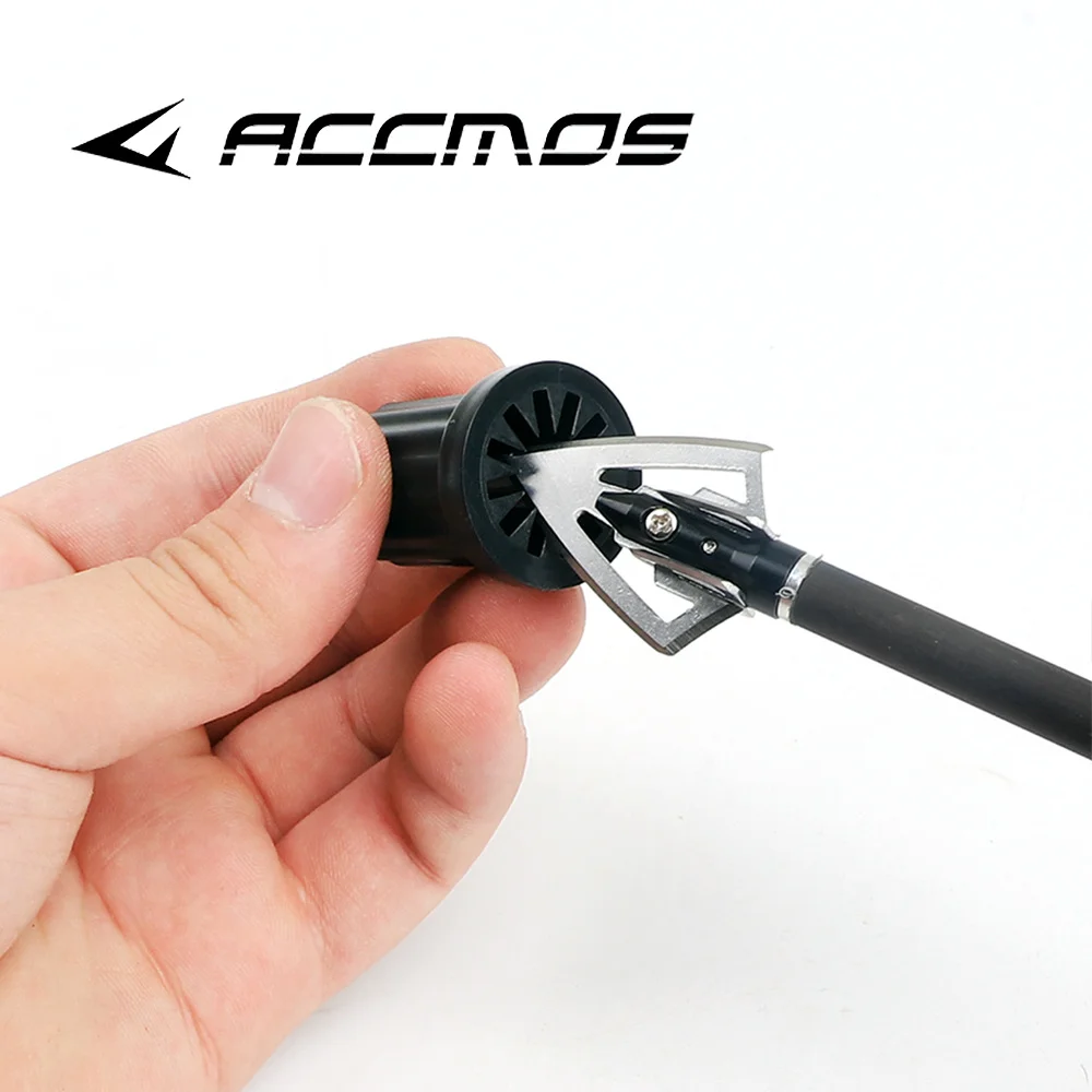 Herramienta de instalación de flechas de tiro con arco, llave de cabeza grande para apretar y fijar, accesorio duradero para equipos de tiro con arco para usuarios de arcos.