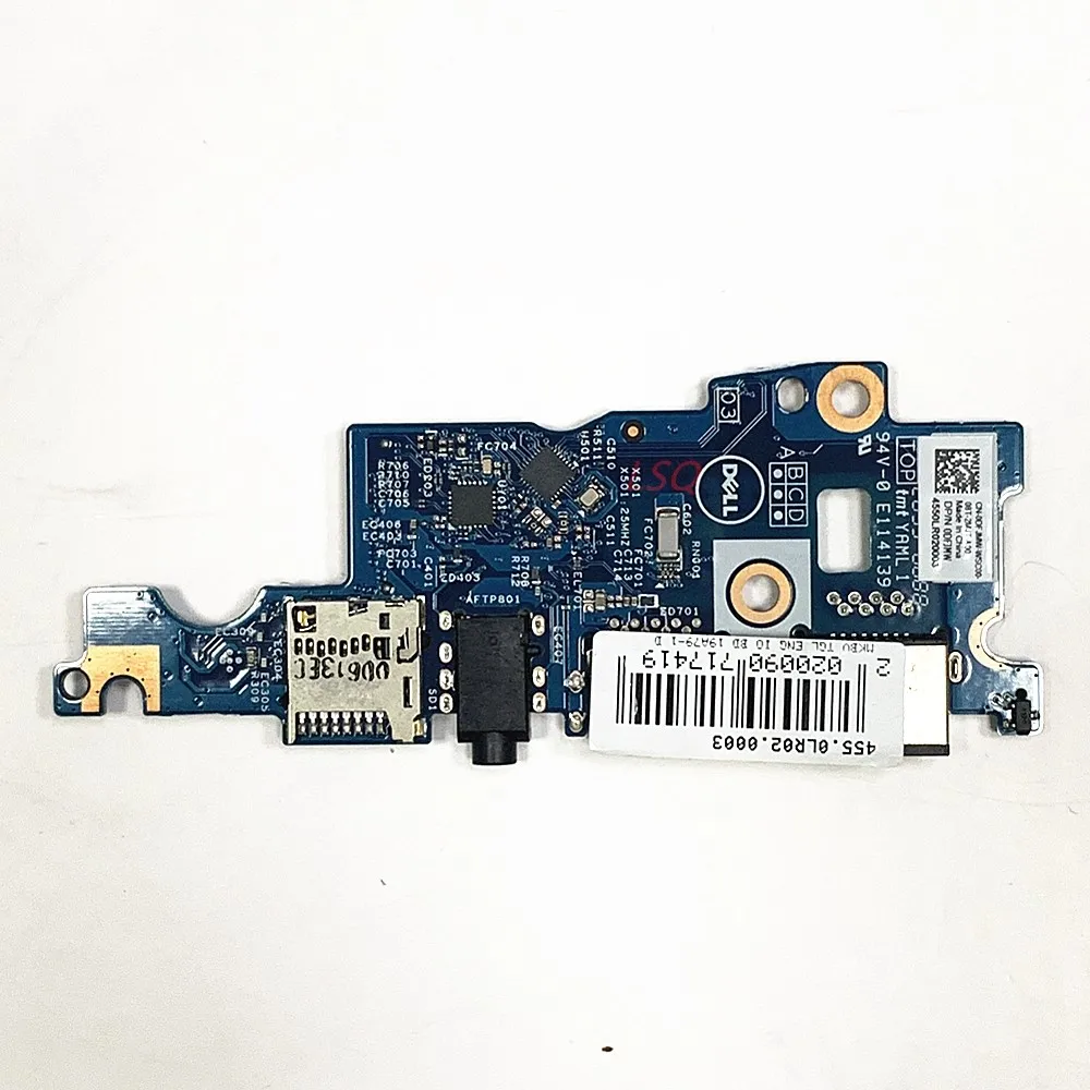 NEW USB Power Button Board for DELL 5000 V5401 5402 5501 5502 USB network interface card 19A79-1