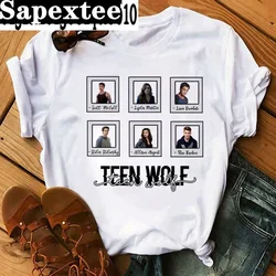 Kawaii Movie Teen Wolf T Shirt Women Stilinski 24 Lahey McCall Graphic Tees Summer Tops Cartoon Unisex Fashion T-shirt Female