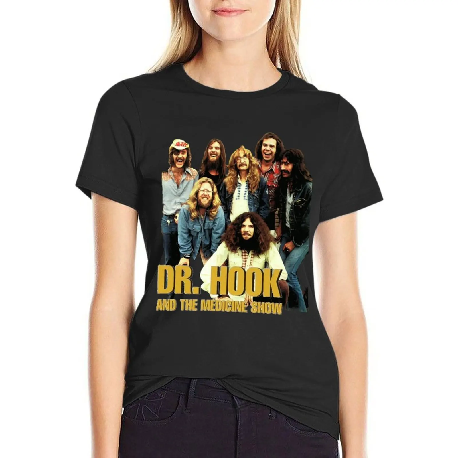 

Dr Hook and the Medicine Show Classic T-Shirt heavyweights Short sleeve tee cute clothes T-shirts for Women