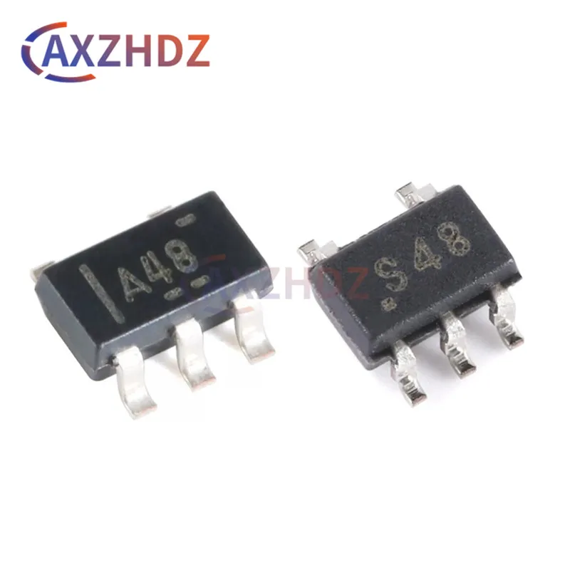 10PCS OPA348AIDCKR S48 SC70-5 OPA348AIDBVR A48 SOT23-5 OPA348 1MHz 45µA CMOS Rail-to-Rail Operational Amplifiers SMD IC