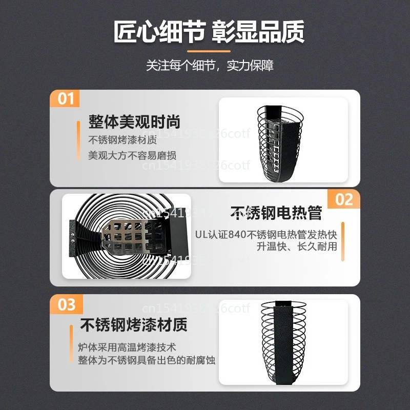 New Stainless Steel Equipment Sauna Room Steam Source Factory Cross-Border Trade Sauna Heater