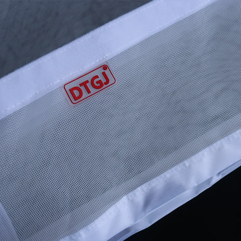 DTGJ Magnetic Door Screen Side opening style Mosquito Net White Anti Insect Invisible Mesh Custom Size Summer indoor