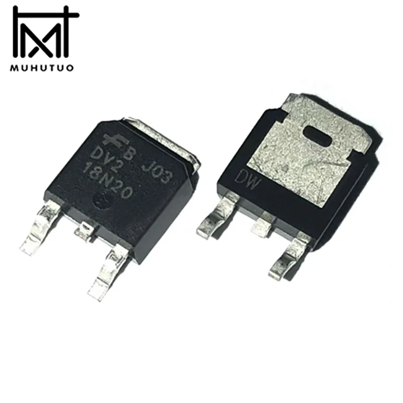 10PCS/LOT FQD18N20 FQD11P06TM FQD30N06 FQD7P20TM N-channel TO252 MOS Field Effect Transistors