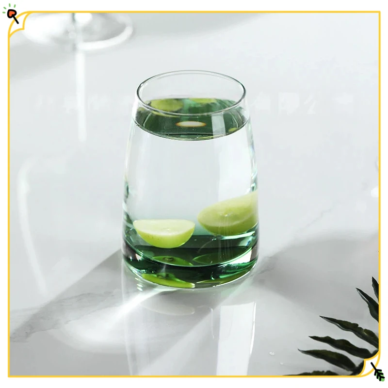 Hand Blown Green Crystal Wine Glasses Green Base Stemmed Champagne Flutes 340Ml 270Ml Wine Set For Home Party Wedding Bar Dining - view 4