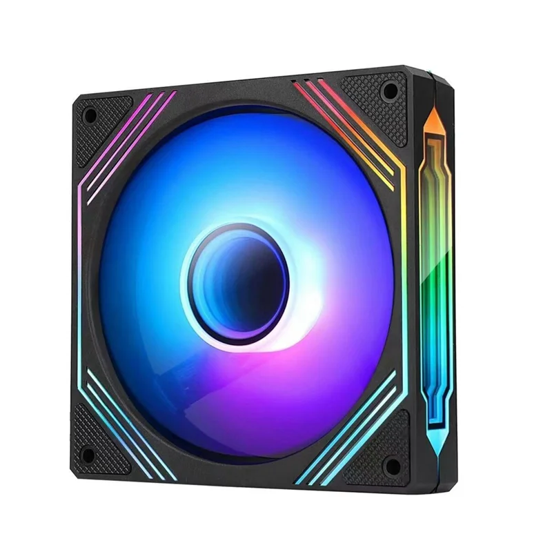 

Корпусный вентилятор Qy-PC, 14 см, 5 В, 3-контактный ARGB, циркуляционное зеркало, световой эффект, охлаждающий вентилятор с отрицательными лопастями, прочный, простой в использовании