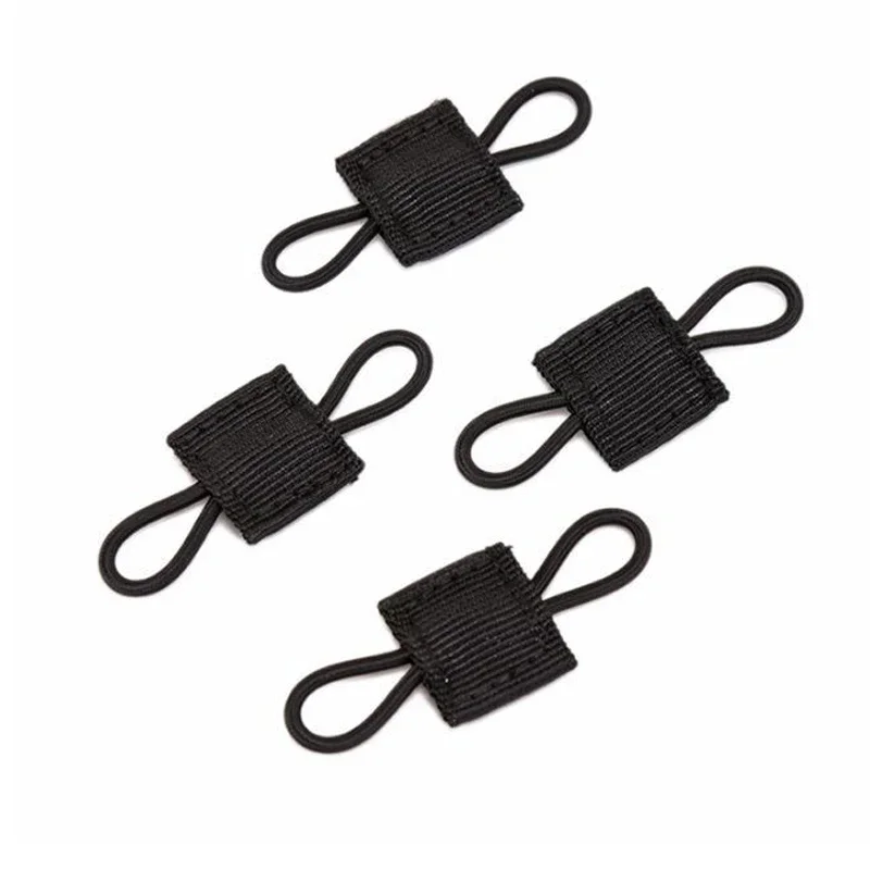 Tactical Molle Elastic Ribbon Buckle Binding Retainer Antenna Holder for PTT Antenna Stick Pipe Webbing Buckle Vest Accessories image 6