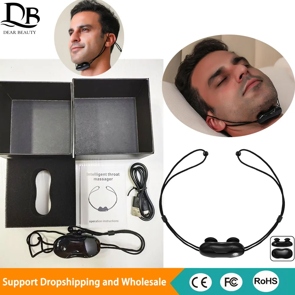 

Smart Anti Snoring Device EMS Pulse Stop Snore Portable Comfortable Sleep Well Stop Snore Health Care Sleep Apnea Aid