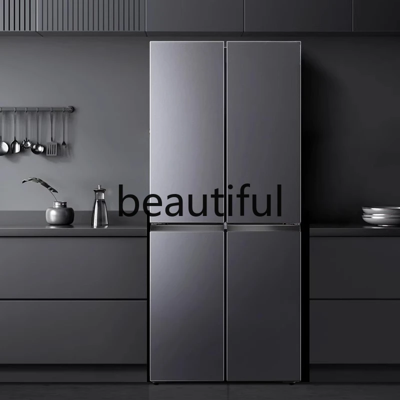 

Cross four-door refrigerator, air-cooled and frost-free, first-class frequency conversion, net taste, antibacterial, household