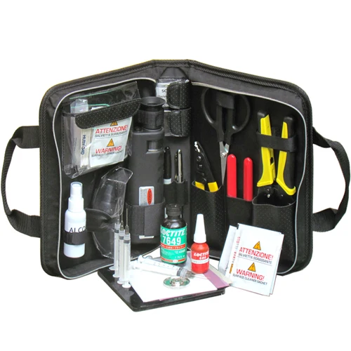 TTK-2109 Fiber Optic Hand Tool Kit allows for clean and simple terminations