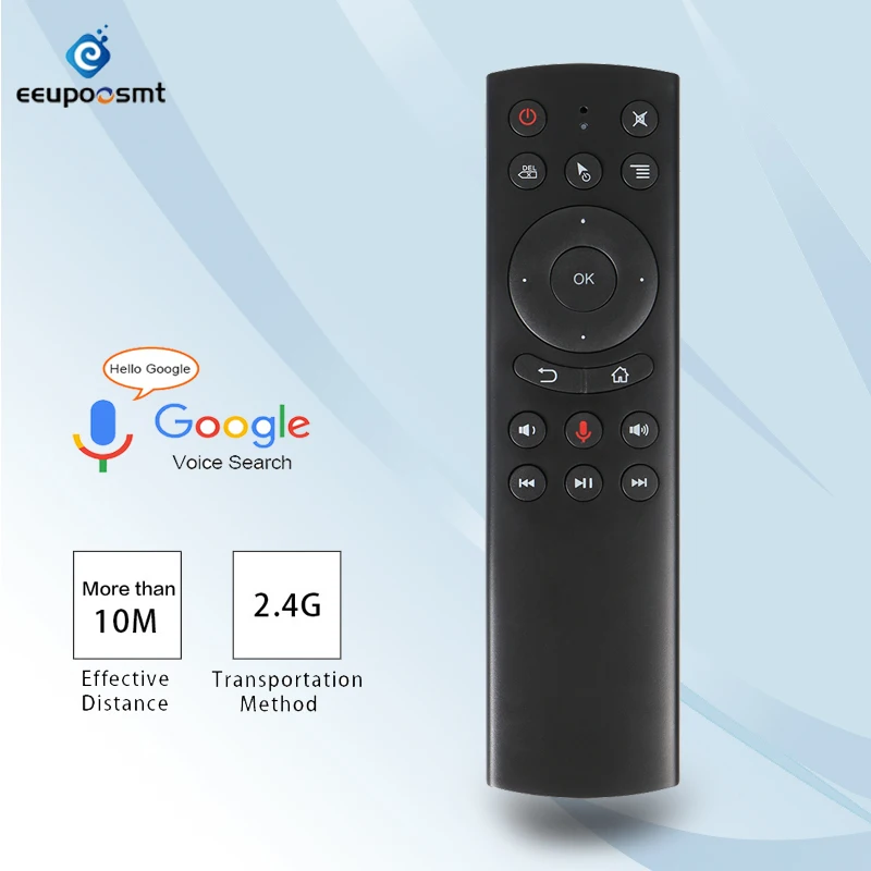 G20 Voice Control 2.4G Wireless G20S Air Mouse Keyboard Motion Sensing Mini Remote Control For Android Smart TV Box PC PK G10 S