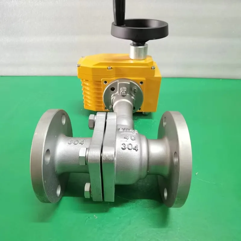 LNG 에틸렌 LPG 프로판 차단 및 조절 밸브용 특수 방폭 저온 전기 볼 밸브
