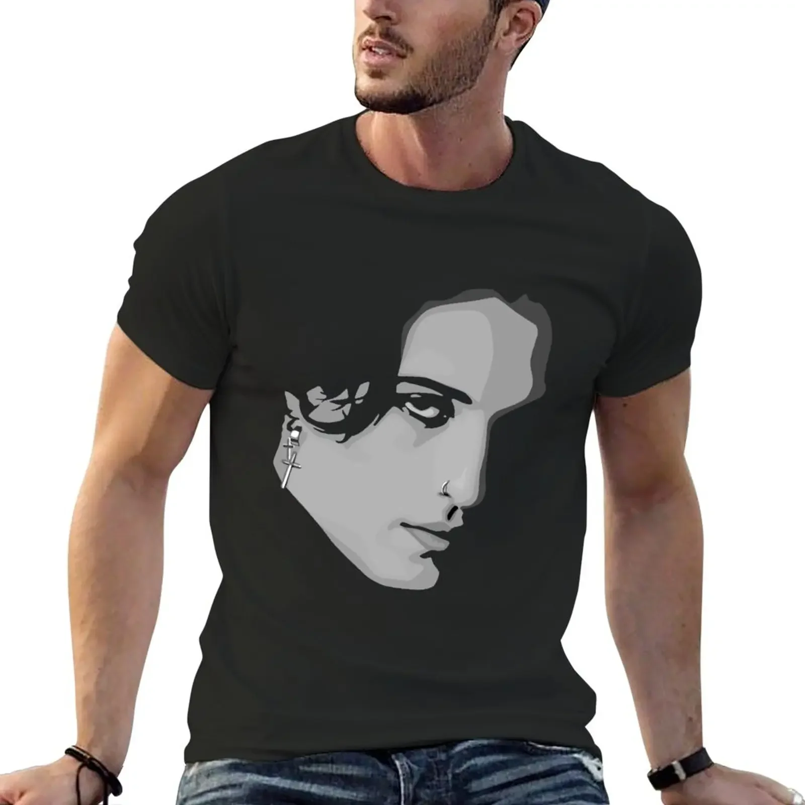 DAMIANO DAVID T-Shirt quick drying plus sizes Blouse mens graphic t-shirts anime