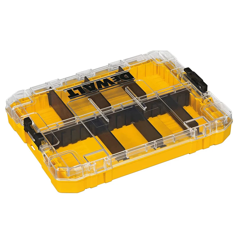 DEWALT TSTAK Yellow Tool Accessories Storage Tough Box Set Multi functional Storage Organization Plastic High Hardness Durable