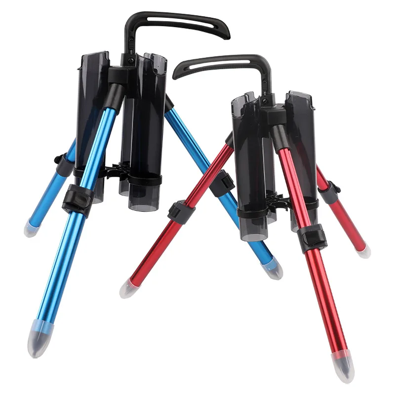 

Adjustable Height Fishing Rod Stand Tripod for Fishing Rod Tripod Stand Triple Fishing Rod Holder