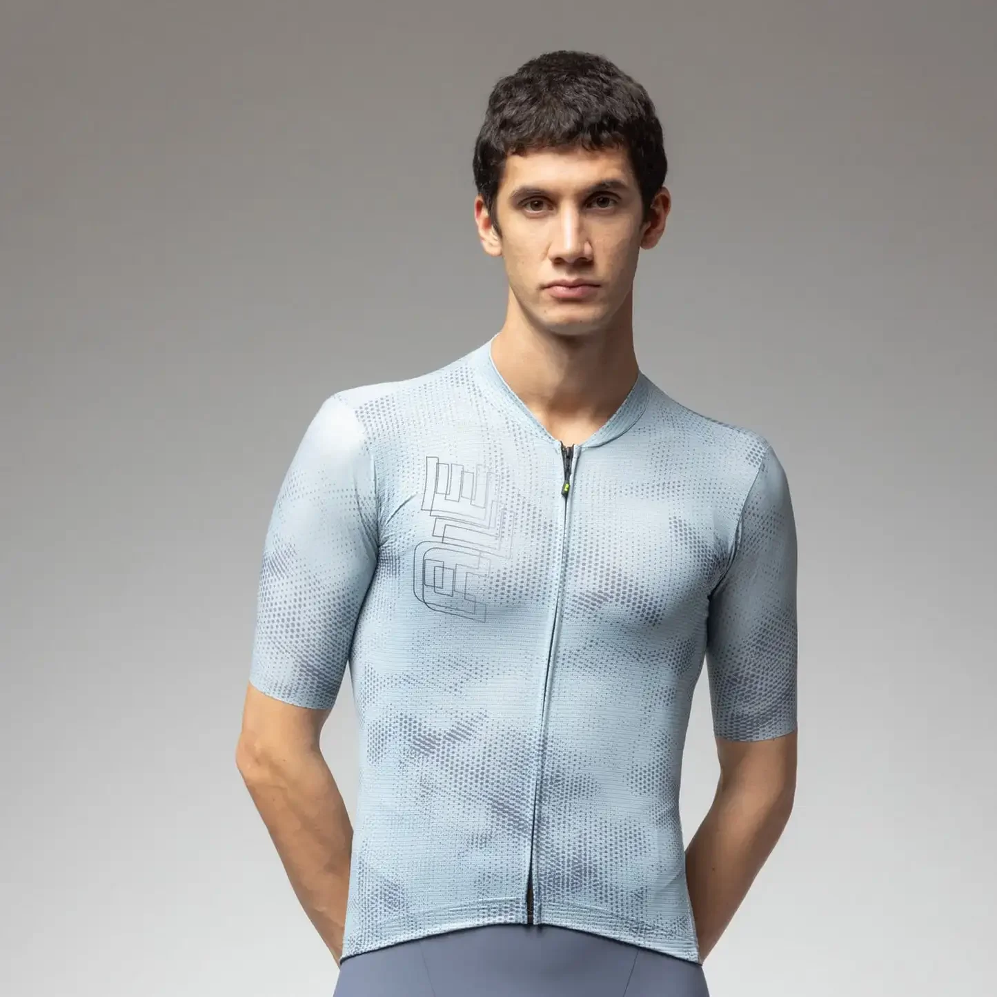 2026 Men's Summer Lightweight Short-Sleeve Cycling Jersey — Aero Fit, Quick-Drying, and Breathable Fabric Athletic Jersey UPF50+