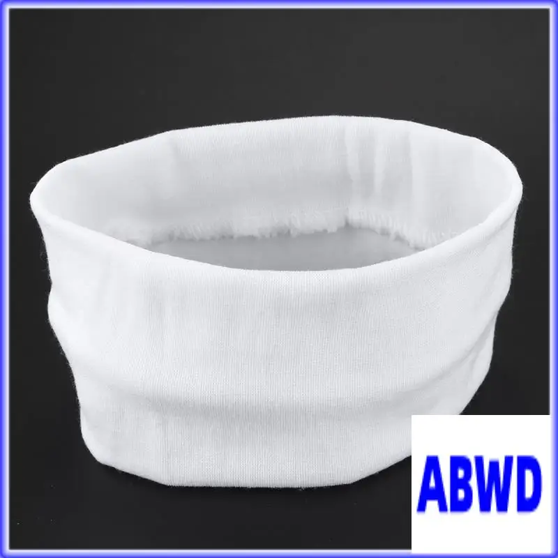 WD-6Pcs أزياء المرأة القطن اليوغا رباط شعر الرياضة عرق سيدة عقال شعبية النساء إكسسوارات الشعر الأبيض