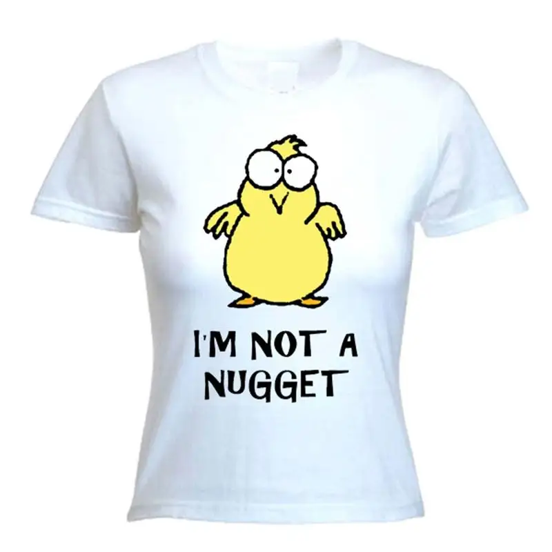 

Женская футболка I'M Not A Nugget, вегетарианский веганский подарок, размер S Xl