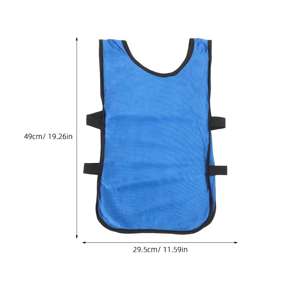 6 pezzi gilet da allenamento calcio attrezzatura pratica per bambini pinnies sport giovanili basket gilet da calcio gilet da allenamento uniforme della squadra