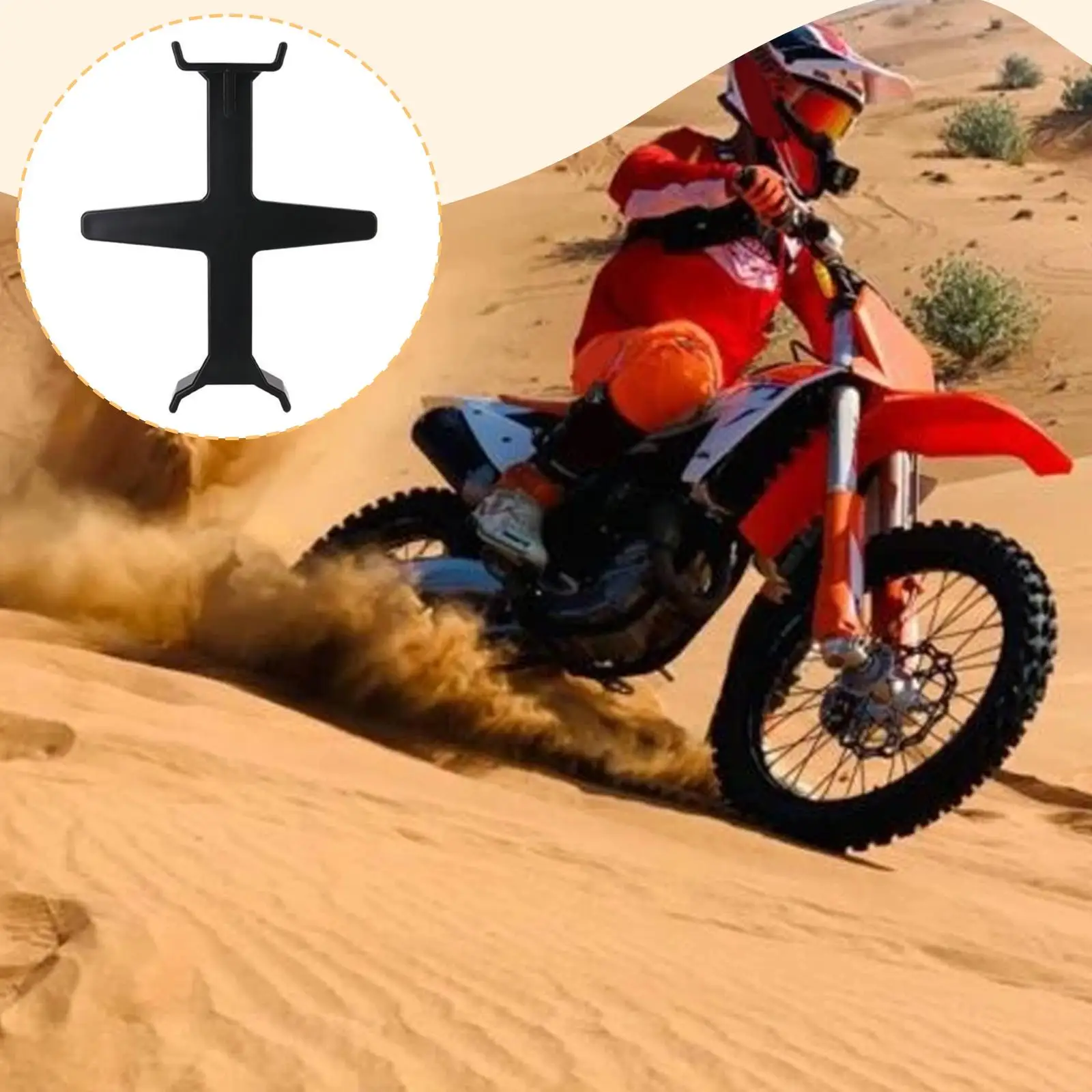 Braket Penyangga Garpu Sepeda Motor untuk Sepeda Motor Off Road