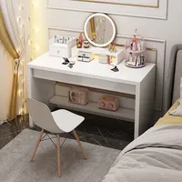 Computer Desk Home White Desk Bedroom Girls Makeup Writing Simple Rental House Office Workbench Table