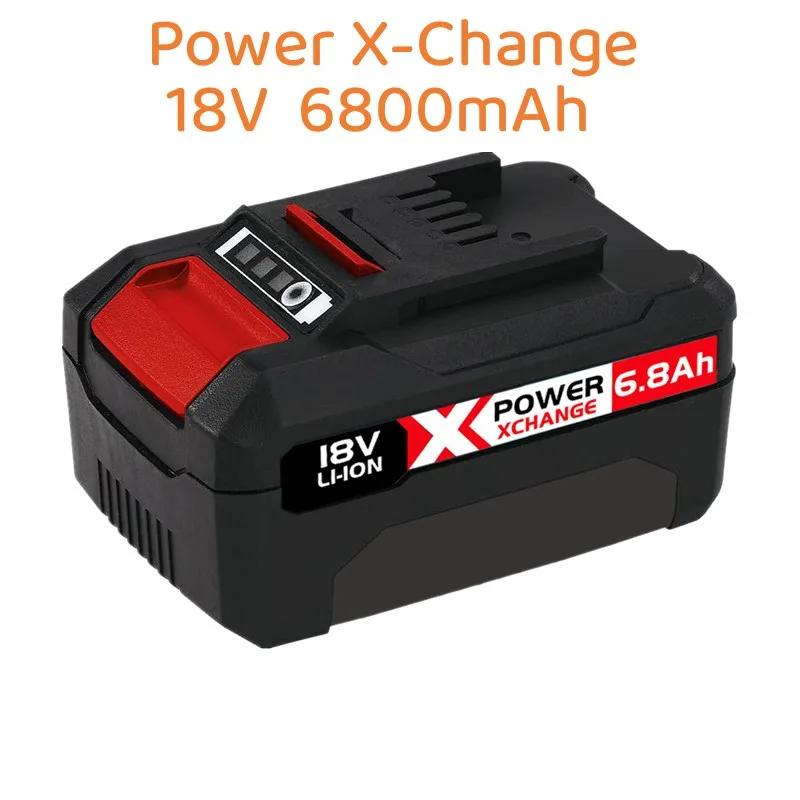 

Сменный аккумулятор X-Change 6800 мАч для Power X-Change, совместимый со всеми аккумуляторами 18VTools со светодиодным дисплеем