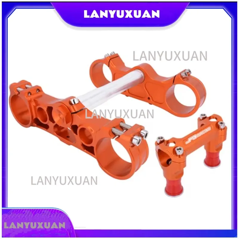2026 JFG CNC Aluminum OEM Dirt Bike Motorcycle Triple Clamp for KTM SX SXF XCF XCW XCFW EXC EXCF 125 to 530