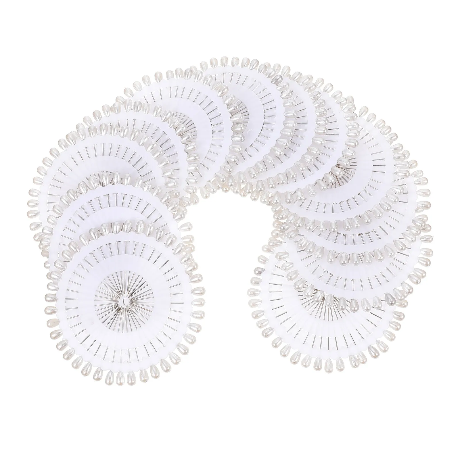 

480 шт. булавок с жемчужной головкой, прочная железная основа с гладким пластиковым жемчужным покрытием для цветов, ткани, свадебных букетов, корсажей, DIY декора